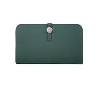 RWCCCRW Porte-Monnaie en Cuir Porte-Cartes de Visite Portefeuilles en Peau de Vache pour Femmes Portefeuilles bloquants Pinces à Billets Sacs à Main Sacs de soirée (Taille : Vert)