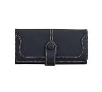 RWCCCRW Portefeuille en Cuir Mat pour Femmes, Porte-Cartes, Porte-Monnaie Vintage givré, Longue Pince à Billets à Fermeture éclair
