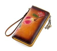 RWCCCRW Portefeuille Long décontracté pour Femme, Pochette pour Femme, Portefeuille en Relief avec Fermeture éclair, Sac à Main européen avec Longue Fermeture éclair, Le Meilleur Choix.