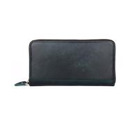 RWCCCRW Portefeuilles pour Femmes Porte-Monnaies Porte-Cartes de Visite Pinces à Billets Portefeuilles bloquants Sacs à Main en Cuir véritable Sacs de soirée (Taille : Bleu)