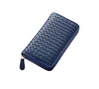 RWCCCRW Portefeuilles Sacs à Main Étuis à Cartes en Cuir véritable pour Femmes Porte-Monnaie Pochettes Organisateurs d'argent Sacs de soirée Pinces à Billets (Taille : Bleu)