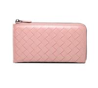 RWCCCRW Sacs à Main Portefeuilles pour Femmes en Cuir véritable Longues Pinces à Billets étuis à Cartes de Visite Sacs à Main Pochettes (Taille : Rose)