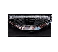 RWCCCRW Sacs à Main Portefeuilles pour Femmes Étuis pour Cartes de Visite Sacs à bandoulière Pinces à Billets Sacs de soirée en Peau de Vache Sacs à Main en Cuir véritable (Taille : Bleu)