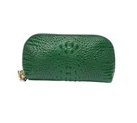 RWCCCRW Sacs à Main Portefeuilles pour Femmes Porte-Monnaie Pochettes Organisateurs d'argent Sacs de soirée en Cuir véritable Étuis à Cartes Pinces à Billets (Taille : Vert)