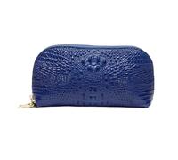 RWCCCRW Sacs à Main Portefeuilles pour Femmes Porte-Monnaie Pochettes Organisateurs d'argent Sacs de soirée en Cuir véritable Étuis à Cartes Pinces à Billets (Taille : Bleu)