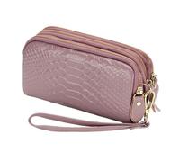 RWCCCRW Sacs à Main pour Femmes Portefeuilles Sacs à Main Sacs de soirée en Cuir véritable Porte-Monnaie Pochettes Étuis pour Cartes de Visite (Taille : Violet)