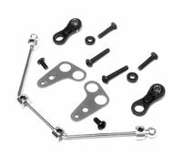 RWEQUTES Pièces de Rechange en Aluminium for Buggy Tout-Terrain Tam-iya BB01 1/10 BBX BB-01 2WD(Stabilizer Rod (F))