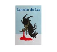 RWEWQRHG Affiche du film Lancelot du lac - Art moderne - Peinture esthétique sur toile - 20 x 30 cm - Style sans cadre