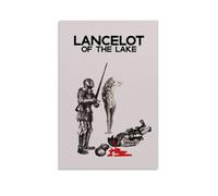 RWEWQRHG Affiche du film Lancelot du lac - Art moderne - Peinture esthétique sur toile - 30 x 45 cm - Style sans cadre
