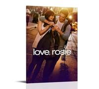 RWEWQRHG Poster Love Rosie - Art moderne - Peinture esthétique sur toile - Poster mural - 30 x 45 cm - Style cadre