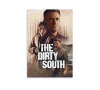 RWEWQRHG Poster The Dirty South - Art moderne - Impression esthétique sur toile - 60 x 90 cm - Style sans cadre