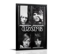 RWEWQRHG Poster The Doors - Art moderne - Peinture esthétique sur toile - Poster mural - 30 x 45 cm - Style cadre