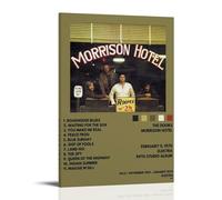 RWEWQRHG Poster The Doors Morrison Hôtel Moderne Art Peinture Esthétique Toile Art Mural Poster 30 x 45 cm Style Cadre