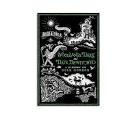 RWEWQRHG Poster Woodlands Dark And Days Bewitched - Art moderne - Peinture esthétique sur toile - 50 x 75 cm - Style sans cadre