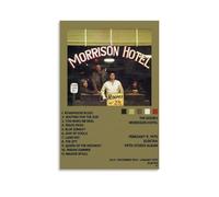 RWEWQRHG The Doors Morrison Poster d'hôtel moderne esthétique sur toile 30 x 45 cm Sans cadre