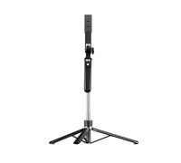 RWFRKABNK 170cm 360 ° Rotation Selfie Stick with Wireless Bluetooth Extended Tripod with Remote Shutter,Compatibility for Smartphone Android iOS(Black with 1 Light)