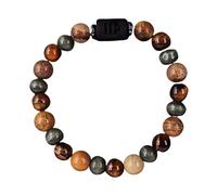 RWGSNB Bracelet Femme Pierre Naturelle, Bracelet Personnalisé Pierres Précieuses Signe Du Zodiaque Constellation Œil Tigre Naturel Perles Spirituelles Protection Cristal Cadeaux D'Anniversaire Vi