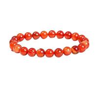 RWGSNB Bracelet Pierre Naturelle, Bracelet Perles Pierre Naturelle 8 Mm Bangles D'Amitié Élastiques Bangles Porte Bonheur Personnalisés Bijoux Cristal Énergétique Cadeaux pour Femmes et Hommes