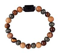 RWGSNB Bracelet Pierre Naturelle, Bracelet Personnalisé Pierres Précieuses Signe Du Zodiaque Constellation Œil Tigre Naturel Perles Spirituelles Protection Cristal Cadeaux D'Anniversaire Bénédi