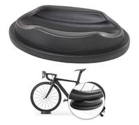 Rwigeboo Bloc de Roue Avant d'entraîneur de vélo, stabilisateur Support Bloc élévateur vélo, Accessoires pour entraîneur d'équitation en intérieur, Support Pneu 'Exercice