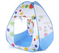 Rwigeboo Tente d'intérieur pour Enfants, Tente de Jeu Pliable pour Enfants, Fosse à balles Respirante, Maison de Jeu Facile à Installer pour Filles et garçons, Bleue
