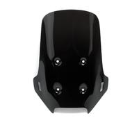RWITWKPK Pare-Brise Moto Déflecteur De Vent De Carénage for Moto CFMOTO 450 MT 450MT 2024, Rehaussement Et Élargissement du Pare-Brise Avant Double Bulle fumé Claire(Black)