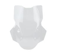 RWITWKPK Pare-Brise Moto Déflecteurs De Vent for BMW R 1300 GS R 1300GS R1300 GS 2023 2024, Accessoires De Moto R1300GS, Becquet De Pare-Brise Avant Double Bulle fumé Claire(Clear)