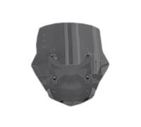 RWITWKPK Pare-Brise Moto for BMW C400GT 2025 C 400 GT 2025 Pare-Brise De Moto Rehaussé Et Épais, Déflecteur De Vent De Carénage Double Bulle fumé Claire(Hardened4.5mm Thick Gray High50cm)