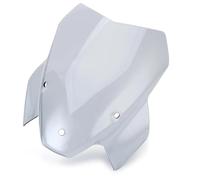 RWITWKPK Pare-Brise Moto Pare-Brise for Moto BMW S1000R 2021 - 2022 S 1000 R S-1000R, Vélo De Sport De Rue Double Bulle fumé Claire(Gray)