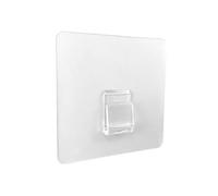 RWLQWEA Mdingbao-Crochets Polyvalents Transparent No Punching Wall Hooks Strong Self Adhesive Kitchen Bathroom Storage Hangers Suction Cup Heavy Load Hook, Ganci da parete adesivi forti(10Pcs)