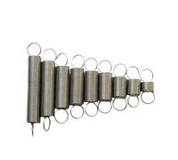 RWLQWEA Mdingbao-Ressorts de Compression 304 Stainless Steel Tensile Spring Dual Hook Small Tension Spring Wire Dia 0.5mm OD 3mm 4mm 5mm 6mm, 10Pcs, Bonne capacité d'étirement(15mm (10Pcs),5mm)