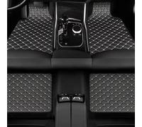 RWQZEOJO 4 Pièces Tapis de Sol de Voiture, pour BMW Serie 3/4 E46 E90 E91 E92 E93 F30 F31 F34 F35 Durable Antidérapant Tapis De Sol Voiture Avant et Arrière Tapis sur Mesure,Épais Durable,A