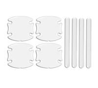 RWQZEOJO 8PiècesProtecteurPoignée Porte Voiture,pour Opel Corsa F 2019-2023 Autocollant Poignée Portière Voiture Protecteur d'évidements poignée Porte Voiture