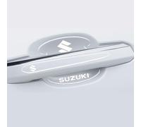 RWQZEOJO 8PiècesProtecteurPoignée Porte Voiture,pour Suzuki Swift SX4 S-Cross Autocollant Poignée Portière Voiture Protecteur d'évidements poignée Porte Voiture