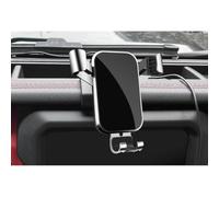 RWQZEOJO Support Téléphone Voiture,pour Toyota Hilux Double Cab VIII (Facelift 2024) 2024- Pliable Support de téléphone Rotation Multifonctionnel Socles Support Voiture Accessoires,A