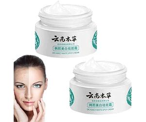 RWRAPS 2Pcs Japanese Melasma Cream,Dr Hancy White Spot Cream Korean,Whitening Spot Lightening Cream Effectively Whitens and Reduces Dark Spots