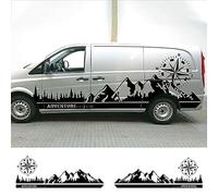 RWRAPS Autocollants de voiture camping-car camping-car graphiques autocollants en vinyle, adaptés pour Mercedes Benz Vito V classe Viano W447 W639 W638