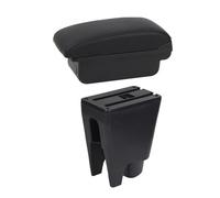 RWRPQEDEXM Accoudoir Universel pour Peugeot 107 Boîte Rangement Centrale Spéciale pour Pièces Rechange Accessoires Remplacement Accoudoir Central(B1 Black Line)