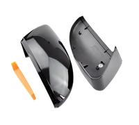 RWRPQEDEXM Cache Extérieur pour CC pour Beetle A5 pour Jetta MK6 Remplacement Couvercle De Rétroviseur Latéral De Voiture Accessoires Extérieurs Changement Rétroviseur(Black)