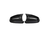 RWRPQEDEXM Cache Extérieur pour E60 F10 F11 2011-2015 Extérieur Côté Aile Miroir Capuchon Style pour Voiture pour Porte Rétroviseur Housse Garniture Changement Rétroviseur(Carbon Look)