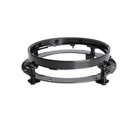 RWRPQEDEXM Ensemble Phares Phare Rond Universel LED 7 Pouces Voiture pour Lada pour Niva Feux De Croisement Et Route Faisceau Haut Et Bas 90 W Anneau Halo Ambre Ensemble Phares(1pcs Bracket)