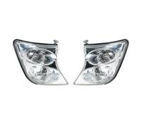RWRPQEDEXM Projecteur Avant Voiture Feu d'angle Pare-Chocs Avant Marqueur Latéral Clignotant sans Ampoule pour Patrol Y61 2001 2002 2003 2004 Phare Principal Avants(White 1pair)