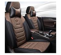 RWTECH Ensemble universel de housses de siège de voiture pour Ford Fiesta 09 MK7 2011 2012 2013 2014 2015 2016 2017 Accessoires de voiture, luxe marron