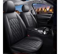 RWTECH Lot de housses de siège de voiture universelles pour Dodge Avenger Circuit EV Durango Challenger SRT Charger SRT Viper Durango SRT Accessoires de voiture Noir