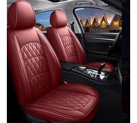 RWTECH Lot de housses de siège de voiture universelles pour Ford Mustang GT Expedition Edge Puma Bronco Sport Maverick Mondeo Focus Flex Accessoires de voiture Rouge