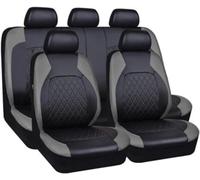 RWTECH Lot de housses de siège de voiture universelles pour Opel Corsa Corsa D Corsa C Corsa B Corsa E Corsa D Rouge Corsa Avant Accessoires auto Gris noir