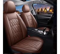 RWTECH Lot de housses de siège de voiture universelles pour Peugeot All Model 4008 RCZ 308 508 301 301 307 207 2008 3008 206 408 5008 607 Accessoires de voiture Marron