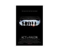 RWTWQGEQWGR Poster Act of Valor - Art mural décoratif - Esthétique - Poster design - 40 x 60 cm - Style sans cadre