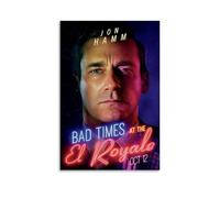 RWTWQGEQWGR Poster « Bad Times at The El Royale » - Décoration murale - Esthétique - Poster - 30 x 45 cm - Style sans cadre