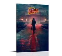 RWTWQGEQWGR Poster « Bad Times at The El Royale » - Décoration murale - Esthétique - Poster - Peinture avec cadre - 50 x 75 cm